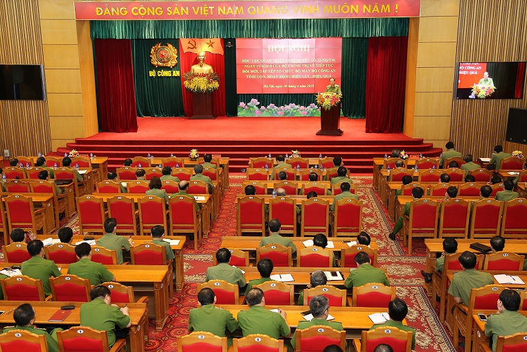 Đảng ủy Công an TƯ quán triệt Nghị quyết số 22 của Bộ Chính trị