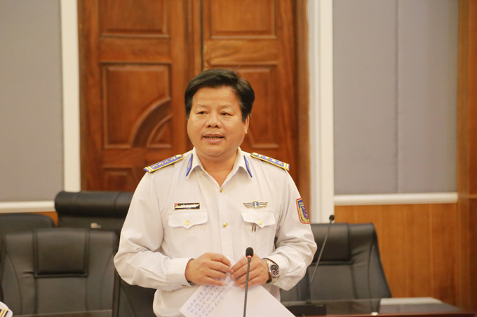 Đồng chí Trần Quang Tuấn, Phó Tham mưu trưởng Cảnh sát biển