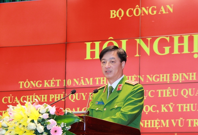 Thứ trưởng Nguyễn Duy Ngọc phát biểu khai mạc hội nghị