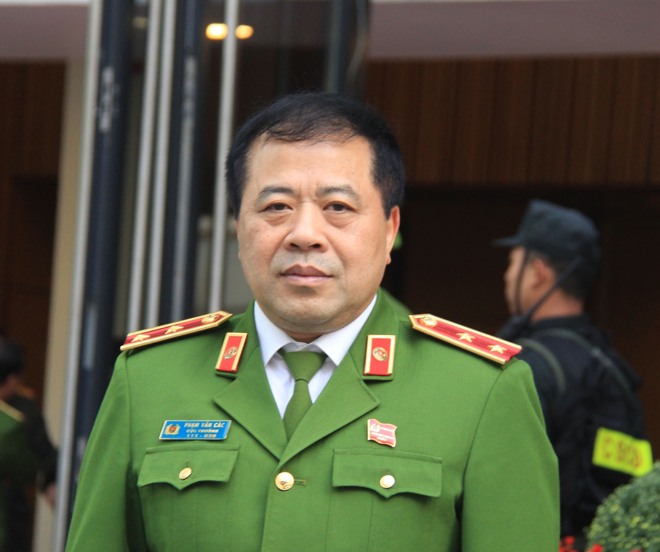 Trung tướng Phạm Văn Các.