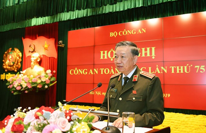 Bộ trưởng Tô Lâm phát biểu bế mạc Hội nghị