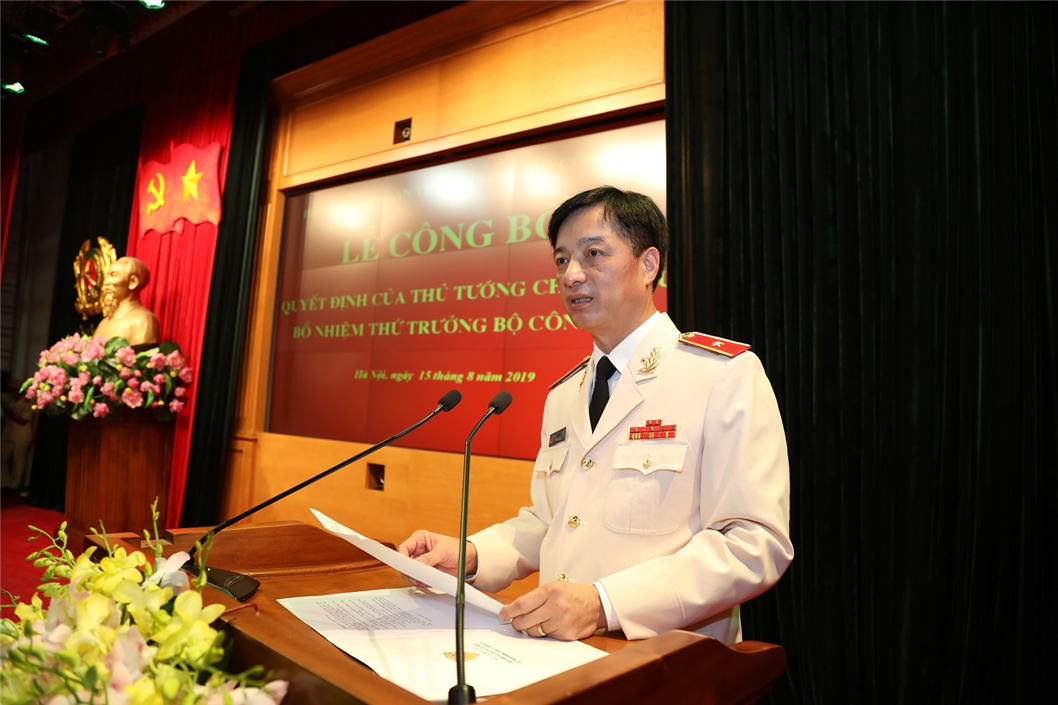 Thứ trưởng Nguyễn Duy Ngọc phát biểu tại buổi Lễ.