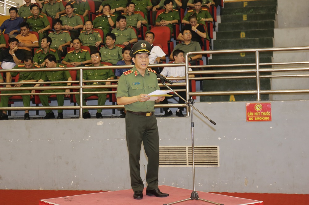 Thứ trưởng Lương Tam Quang phát biểu tại Lễ khai mạc.