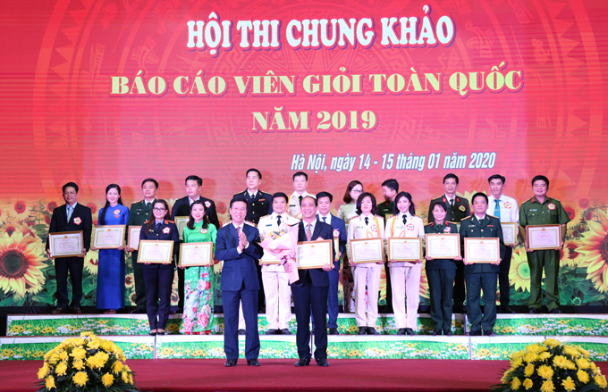 Đồng chí Đặng Thái Sơn, Đảng bộ tỉnh Quảng Bình xuất sắc giành giải Nhất tại Hội thi