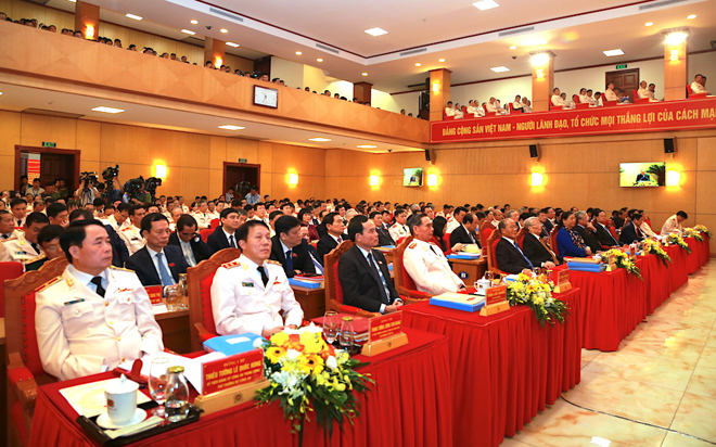 Các đại biểu tham dự đại hội.