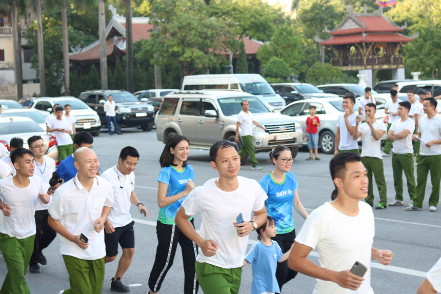 Đoàn viên, thanh niên nhiệt tình hưởng ứng tham gia giải chạy