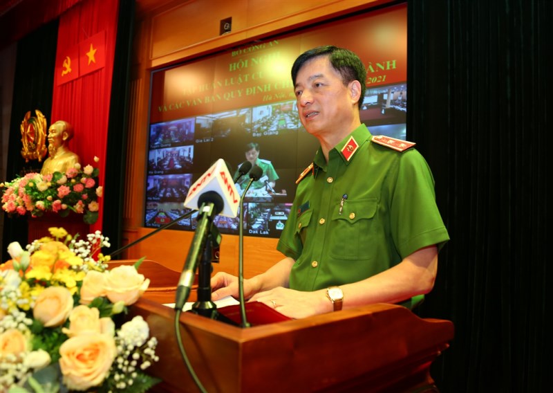 Thứ trưởng Nguyễn Duy Ngọc phát biểu tại Hội nghị