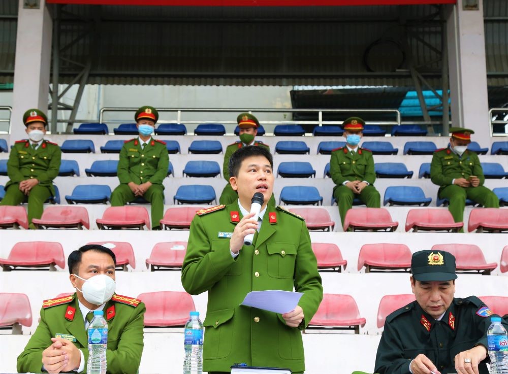 Đại tá, PGS. TS Trần Hồng Quang phát biểu chỉ đạo tại Buổi tổng kết