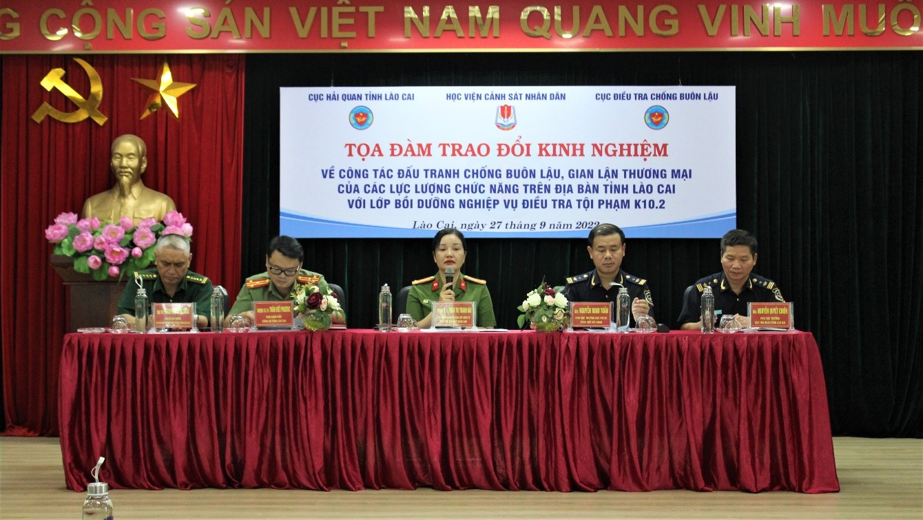 Chương trình tọa đàm, trao đổi kinh nghiệm về công tác đấu tranh chống buôn lậu, gian lận thương mại của các lực lượng chức năng trên địa bàn tỉnh Lào Cai