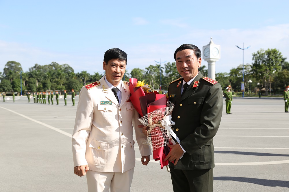 Thứ trưởng Trần Quốc Tỏ tới dự Lễ mít tinh kỷ niệm 40 năm Ngày Nhà giáo Việt Nam 20/11 tại Học viện CSND