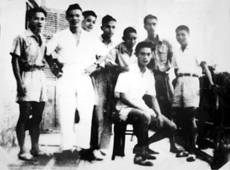 Đội Trinh sát Sở Công an Bắc Bộ trực tiếp điều tra khám phá tổ chức phản động Quốc dân Đảng tại số 7 phố Ôn Như Hầu, Hà Nội, ngày 12/7/1946 (Ảnh tư liệu).