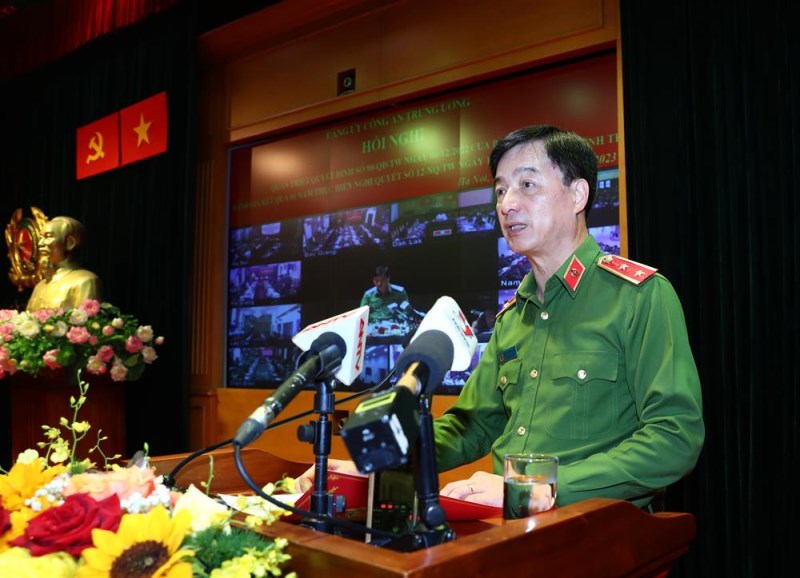 Thứ trưởng Nguyễn Duy Ngọc báo cáo kết quả 01 năm thực hiện Nghị quyết số 12.